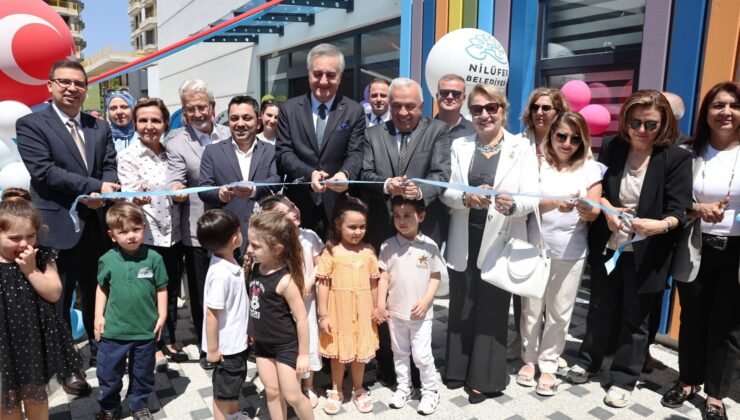Nilüfer’in 3. Kreşi Törenle Açıldı