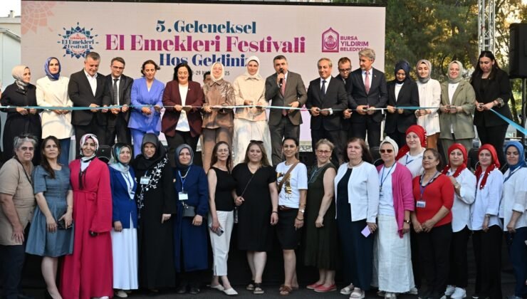 Yıldırım’da 5. Geleneksel El Emekleri Festivali Başladı