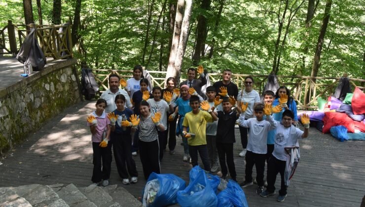 Yıldırım’lı Gençlerden Küreklidere Şelalesinde Çevre Temizliği Yaptı