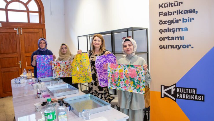 Kültür Fabrikası’nda Sanat Atölyeleri Yoğun İlgi Görüyor