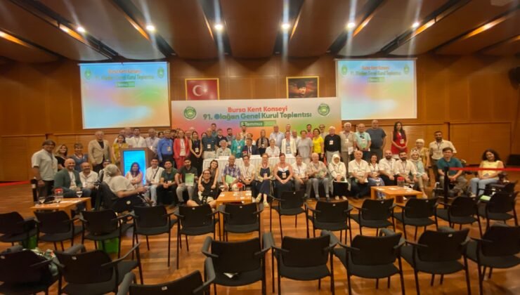 Bursa Kent Konseyi 91. Olağan Genel Kurulunda Kentin 2050 Vizyonu Konuşuldu