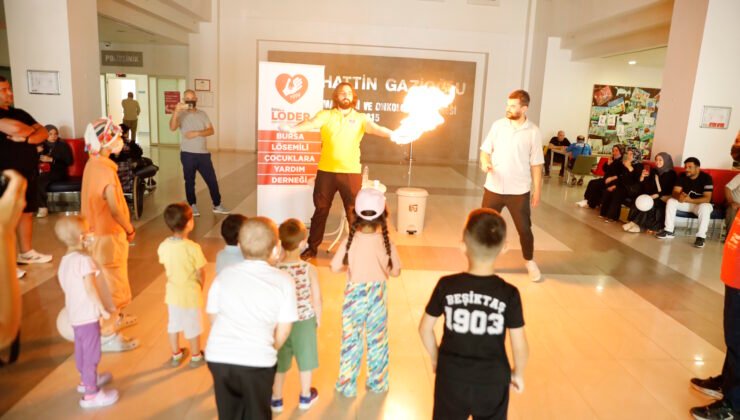 Büyükşehir Belediyesi’nden Lösemi Tedavisi Gören Çocuklara Moral