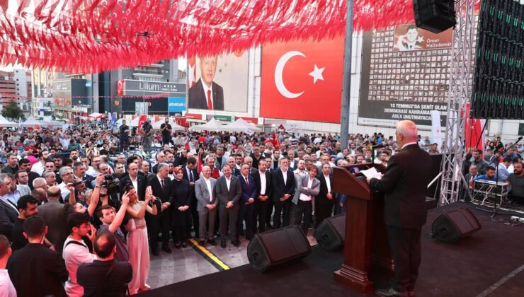 Bursa’da 15 Temmuz Törenlerle Anıldı