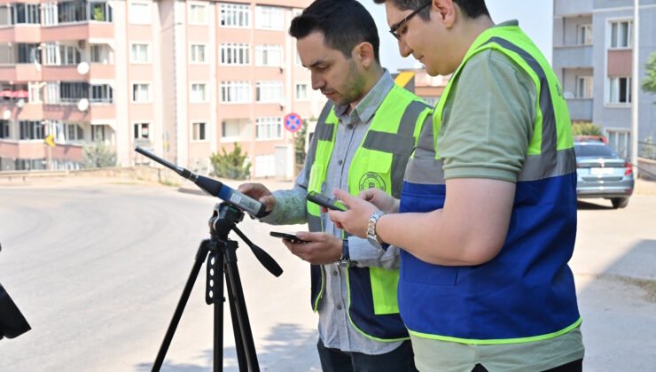 Bursa’da Mobil Ekipler Çevresel Gürültü Ölçümü Yaptı