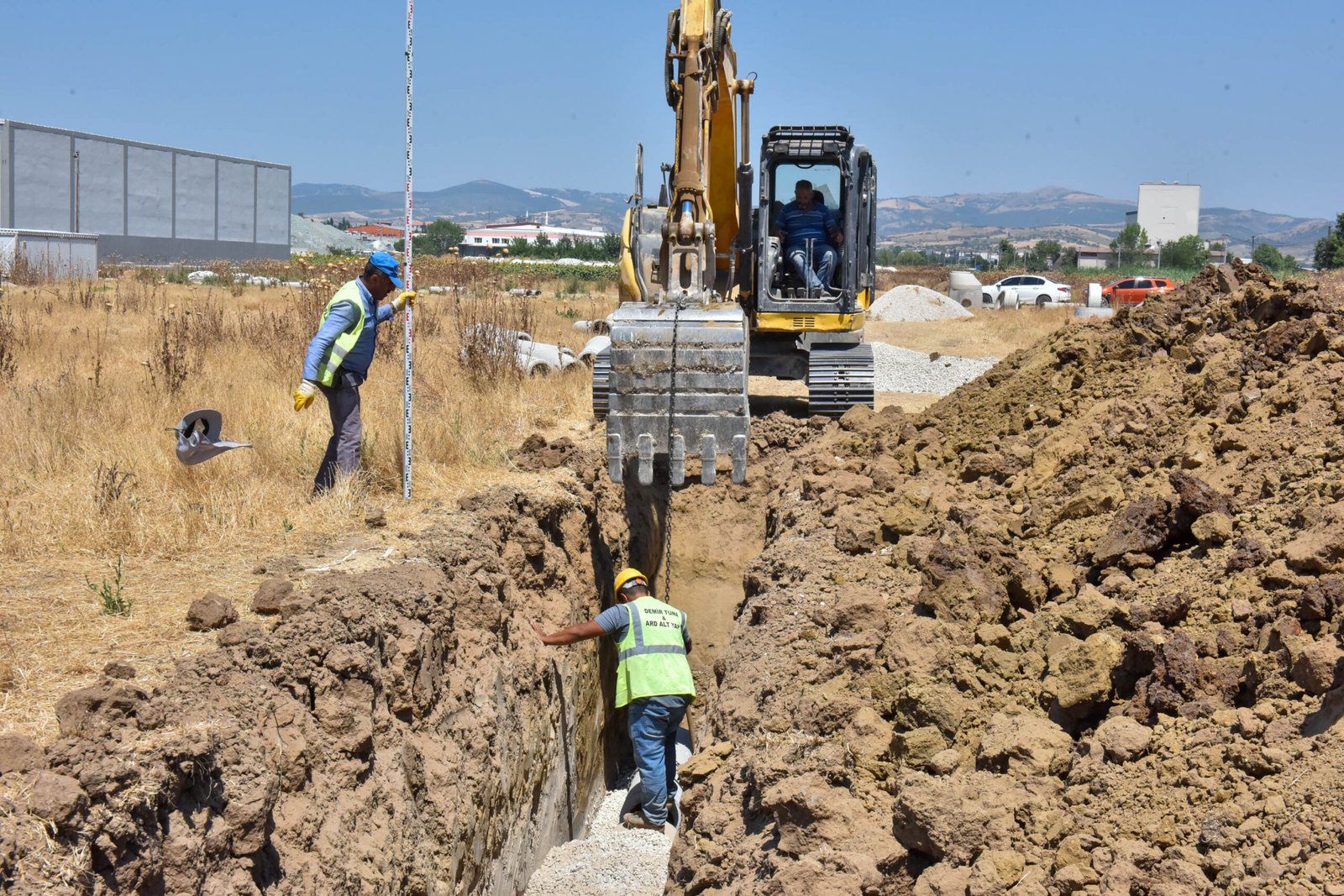 Büyükşehir Belediyesi’nden Yenişehir’de Altyapı Atağı