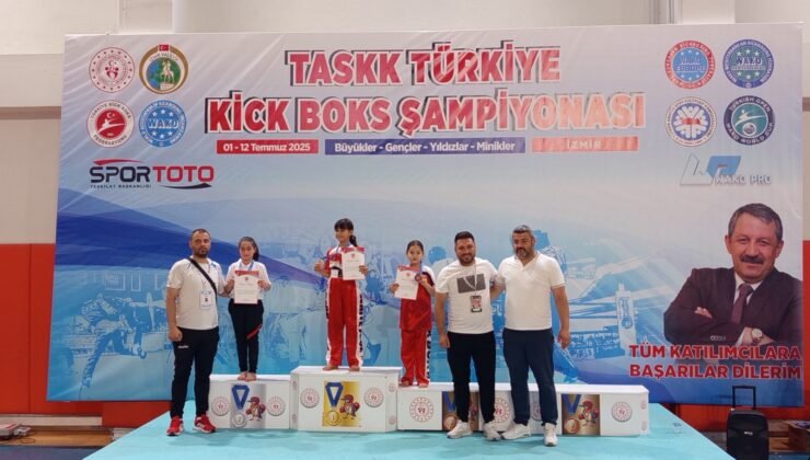 Türkiye Kickboks Şampiyonu Hira Kaptan
