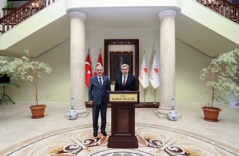 Gürcistan Ankara Büyükelçisi Kalandia’dan Vali Erol Ayyıldız’a Ziyaret