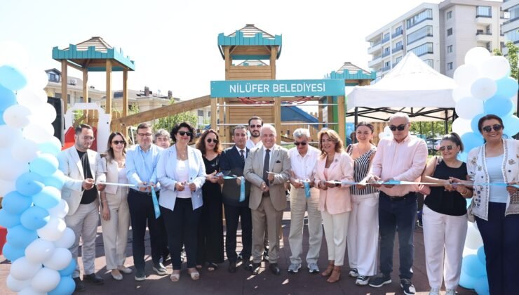 Nilüfer Balat Mahallesi’nde Dişbudak Parkı Hizmete Açıldı