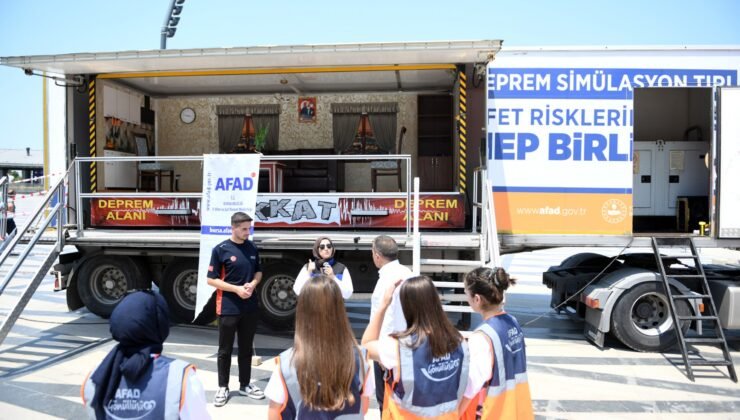 Osmangazi’de AFAD’dan Deprem Eğitimi