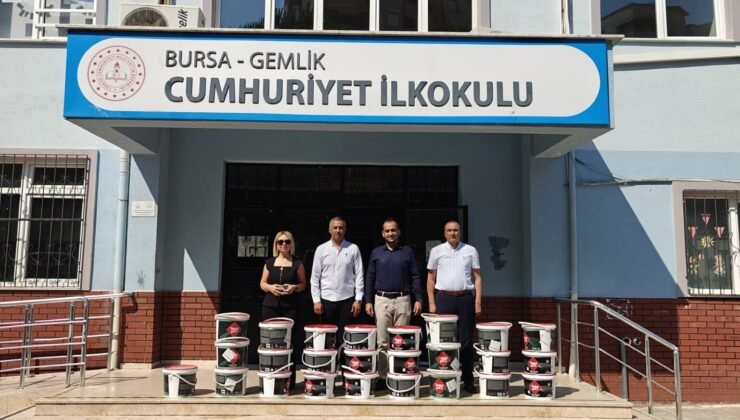 Gemlik Kent Konseyi ve Filli Boyadan Eğitime Renkli Destek