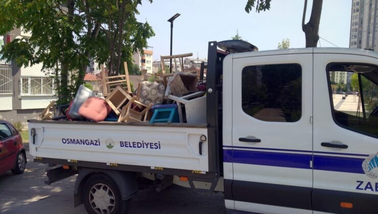 Osmangazi’de Zabıtadan Kaldırım İşgaline Müdehale