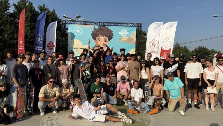 Genç Kaykaycılar Sukaypark’ta Yeteneklerini Sergiledi