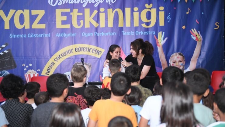 Osmangazi’de Yaz Etkinliklerinde Çocuklar ve Aileler Doyasıya Eğlendi