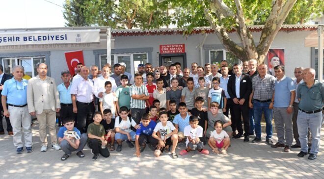 Osmangazi Belediye Başkanı Erkan Aydın Güneştepe’de Vatandaşlarla Buluştu