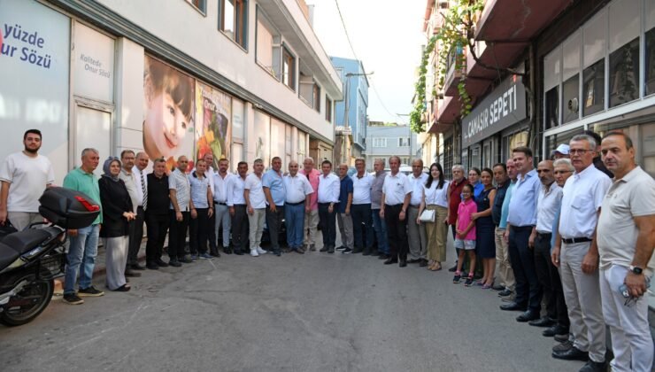 Osmangazi Belediye Başkanı Erkan Aydın Küçükbalıklı’da Vatandaşlarla Buluştu