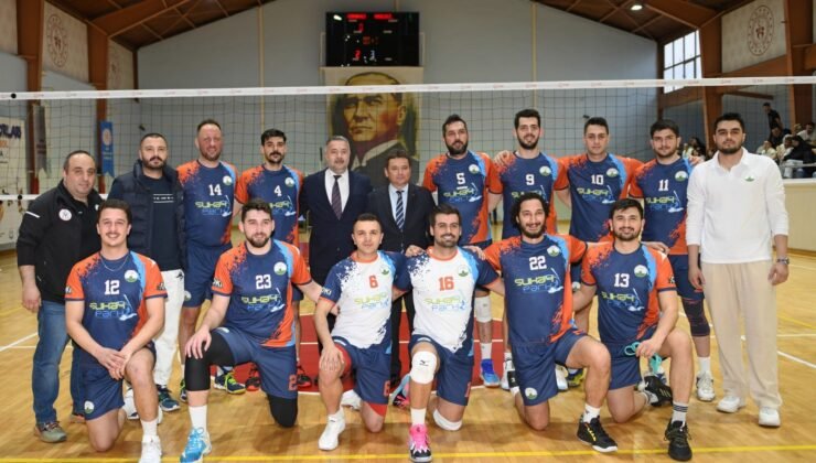 Osmangazi Belediyespor Erkek Voleybol Takımı 1. Lige Yükseldi