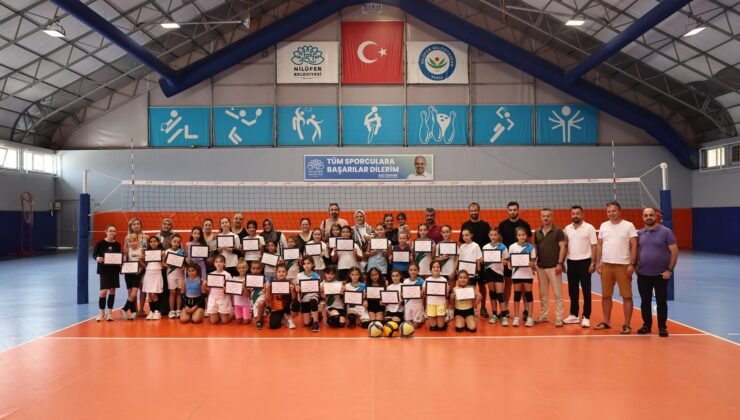 Nilüfer Yaz Spor Okullarında Sertifika Heyecanı Sardı