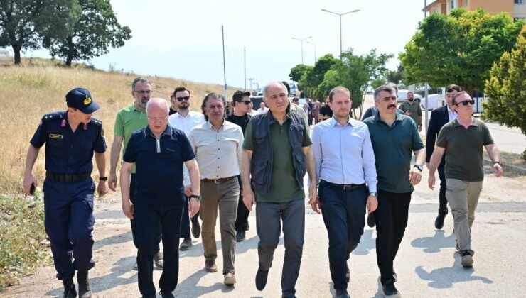 Yangın Felaketine Yıldırım Belediyesi Seferber Oldu