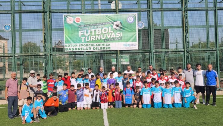 Yıldırım’da “2025 Yılı Yaz Kuran Kursları Camiler Arası Futbol Turnuvası” Başladı