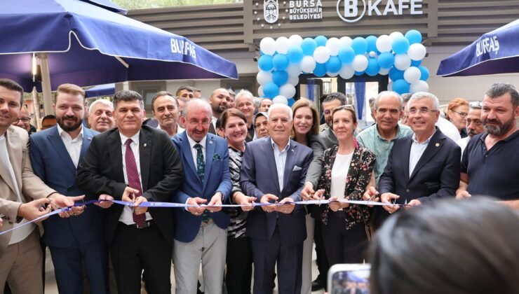 Bursa Büyükşehir Belediyesi B Kafe’nin 9. Şubesi Emek Mahallesinde Hizmete Açıldı