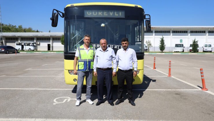 Büyükşehir’den Adıyaman Belediyesi’ne Hibe Edilen Otobüs Yola Çıktı