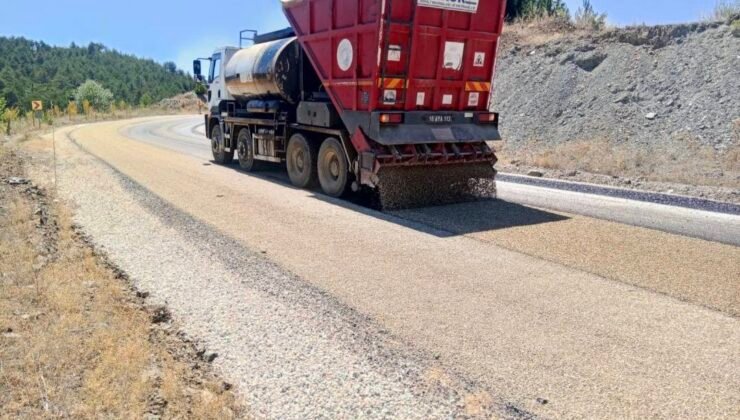 Dağ İlçelerinin Yollarına Büyükşehir Belediyesi İmzası