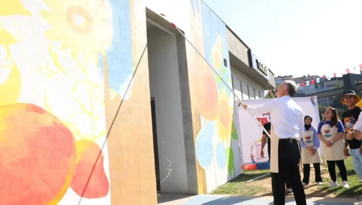 İnegöl’de Renklerin İzinde Duvar Resimleri Festivali Başladı