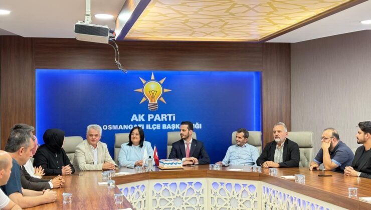 AK Parti Osmangazi’de 24. Kuruluş Yıl Dönümü Çoşkusu