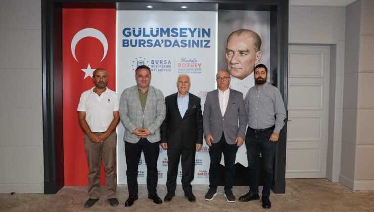 İMO Bursa Yangınla Mücadele Eden Kamu Kurumlarını Ziyaret Etti