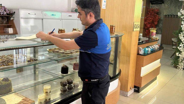 İnegöl’de Zabıtadan Pastane Tatlıcı ve Dondurmacılara Denetim