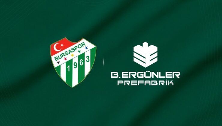 Bursaspor’un Kol Sponsoru B. Ergünler Prefabrik