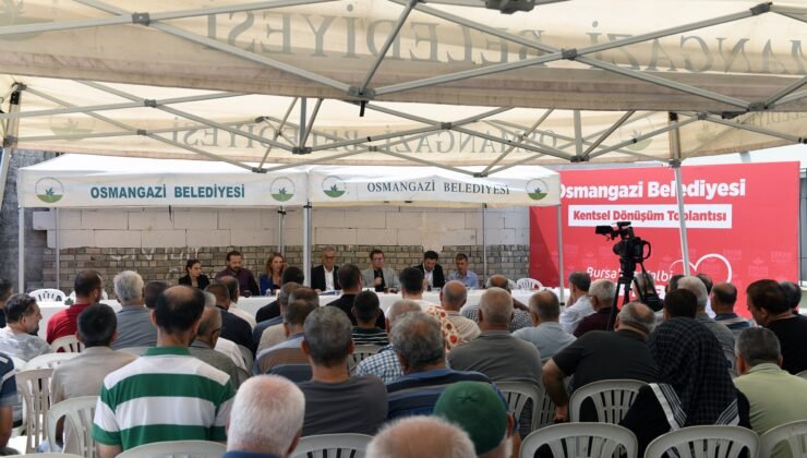 Osmangazi Çiftehavuzlar’da Kentsel Dönüşüm Başladı