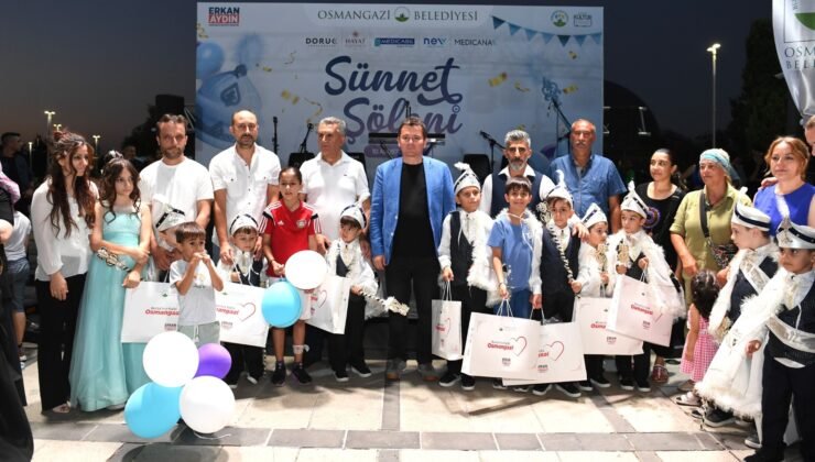 Osmangazi’de Sünnet Şöleni Düzenlendi