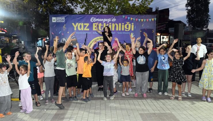 Osmangazi’de Yaz Etkinlikleri Mahallelere Neşe ve Eğlence Getirdi