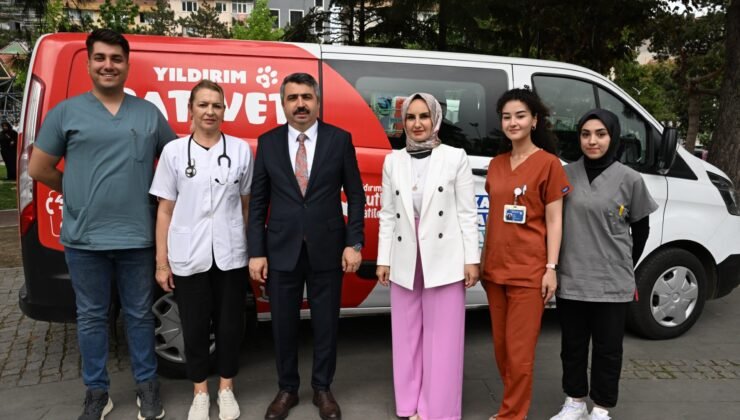 Yıldırım’da Can Dostlara Mobil Hizmet