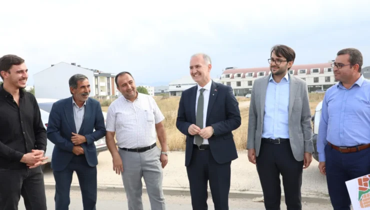 İnegöl Akhisar Mahallesinde Yeni Oksijen Deposu İçin Çalışmalar Başladı