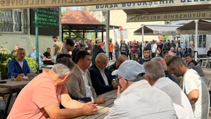 Osmangazi Belediye Başkanı Erkan Aydın’dan Gülbahçe Mahallesi’ne Ziyaret