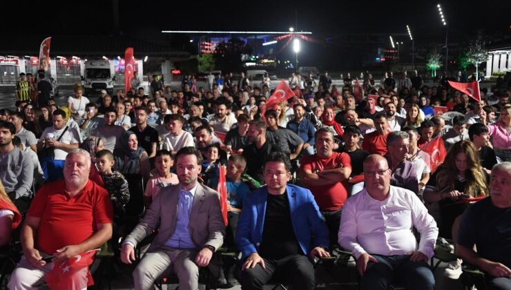 Avrupa Basketbol Şampiyonası Osmangazi Meydanında Yaşandı