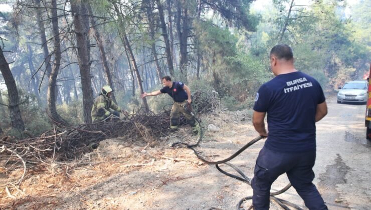 Büyükşehir Belediyesi’nden Gündoğdu Yangını Seferberliği