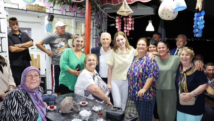 Büyükşehir Belediye Başkanı Mustafa Bozbey’e Kumla’da Sevgi Seli