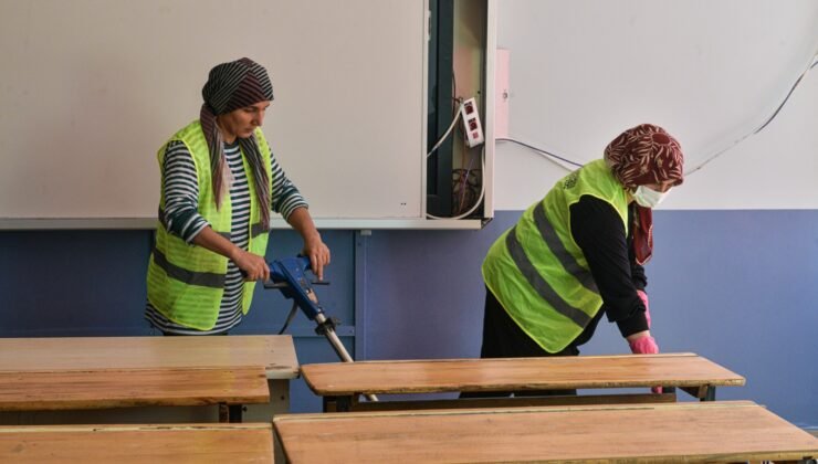 Okullara Büyükşehir Belediyesi Dokunuşu: Bakım ve Onarım Çalışmaları Tamamlandı