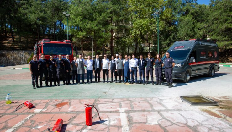 BURFAŞ Tesislerinde Yangın Tatbikatı Gerçekleştirildi