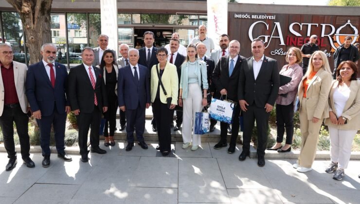 Alman Heyeti Bursa Mutfağına Hayran Kaldı