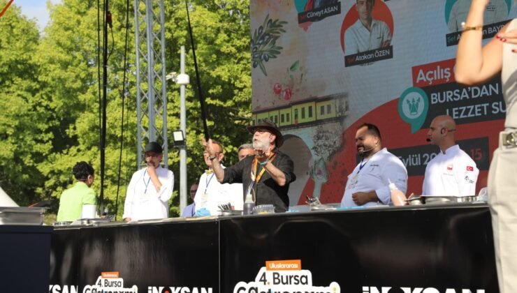 Dünyaca Ünlü Şefler Tabaklarında Bursa Ürünlerini Yorumladı