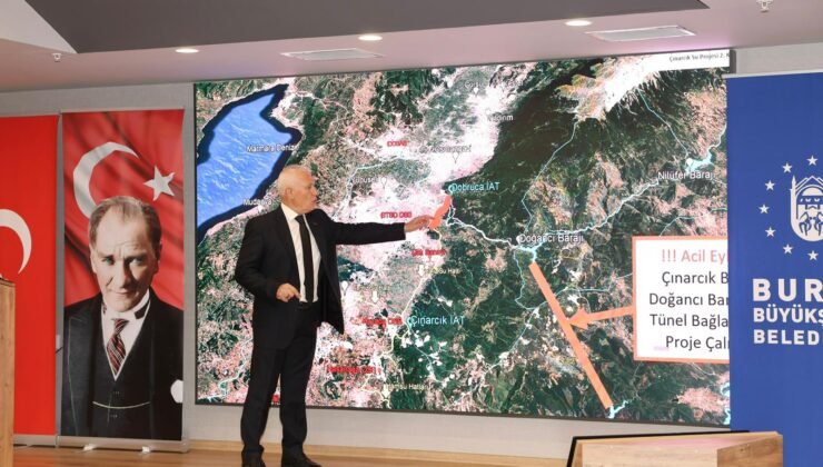 Büyükşehir Belediye Başkanı Mustafa Bozbey “Bursa’nın Susuz Kalmaması için Çalışıyoruz”