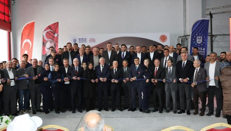 Harmancık’a Tam Donanımlı İtfaiye Binası Hizmete Açıldı