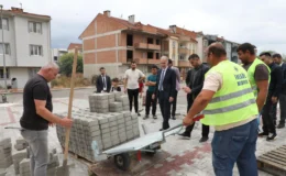 İnegöl Ertuğrulgazi Mahallesinde 43 Araçlık Otopark  Hizmette