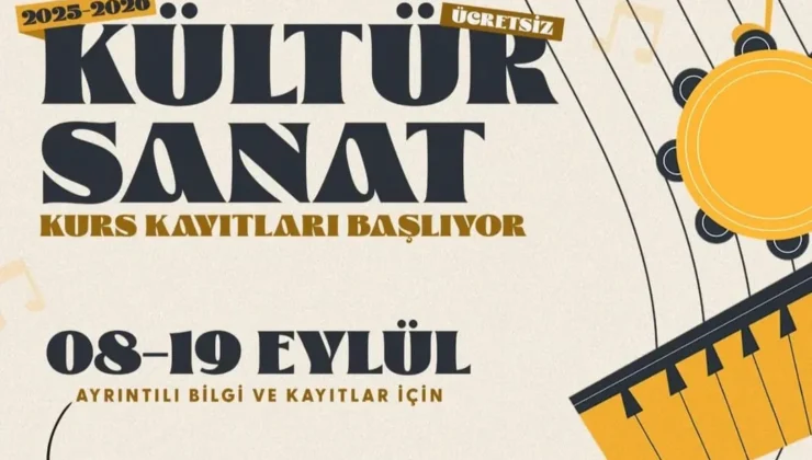 İnegöl Belediyesi’nin Kültür Sanat Kurslarında Kayıtlar 8-19 Eylül de