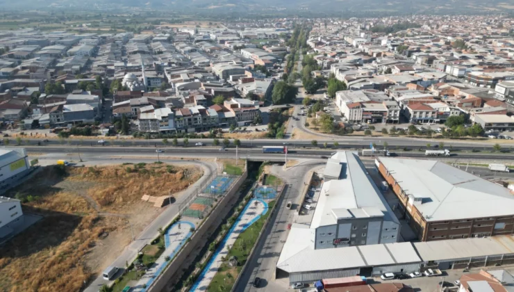 Mahmudiye Mahallesinde Kanal İnegöl-2 Projesi