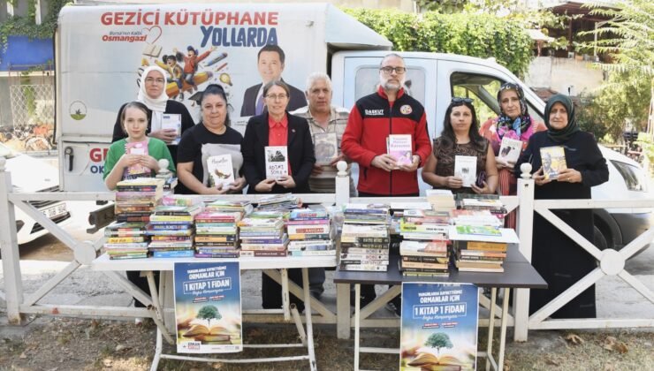 Osmangazi Belediyesi 1 Kitap 1 Fidan Kampanyası Başlattı